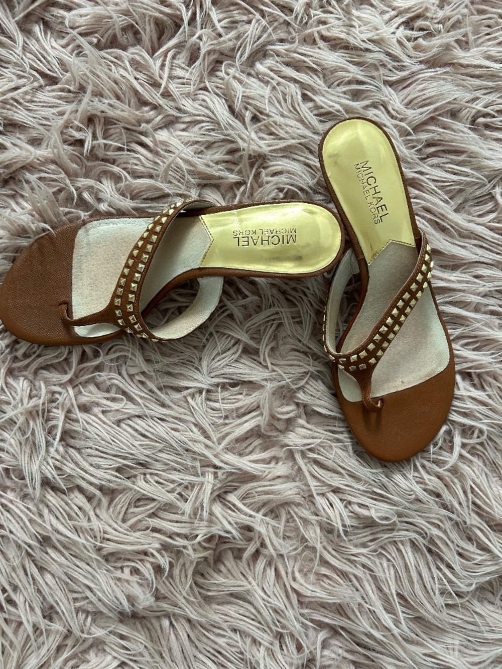 Women’s Michael Kors kitten heel sandals